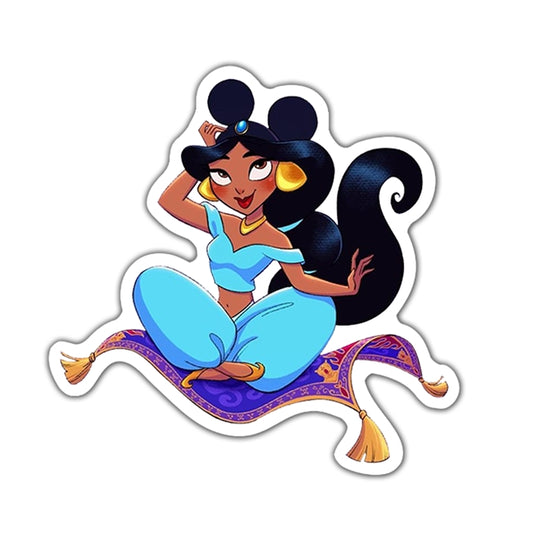 Disney Park Princess Flat Back Planar Resin - Jasmine
