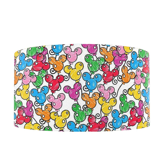 Disney Park Grosgrain Ribbon - Mickey Balloons