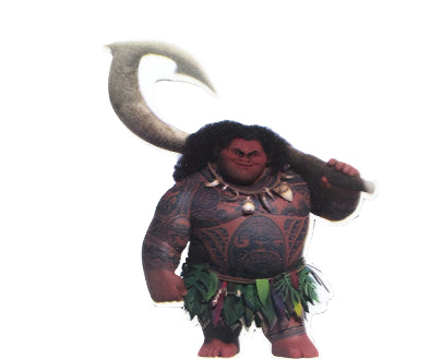Disney Moana Flat Back Planar Resin - Maui