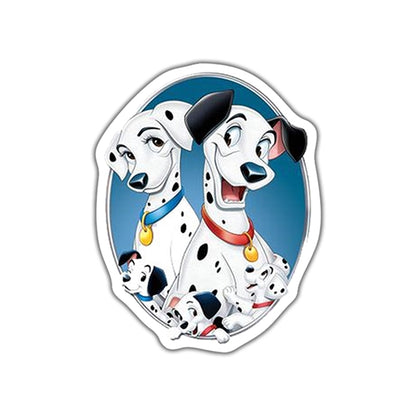 101 Dalmatians Flat Back Planar Resin - Pongo Perdita