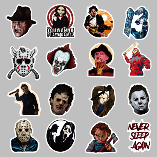 Horror Movie Stickers