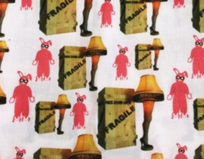 Christmas Story Fabric Collage