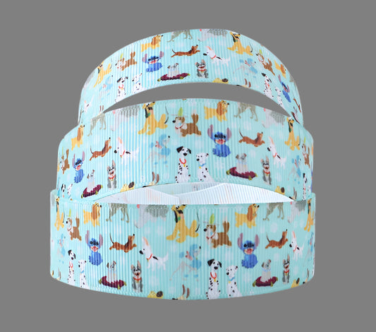 Disney Dogs Grosgrain Ribbon