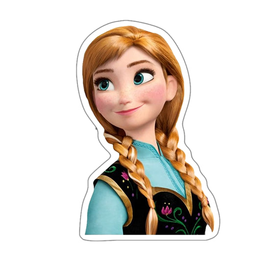 Disney Frozen Flat Back Planar Resin - Princess Anna