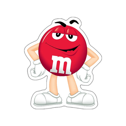 M&M Flat Back Planar Resins - Red
