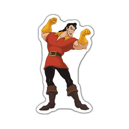 Disney Beauty and the Beast Flat Back Planar Resin - Gaston