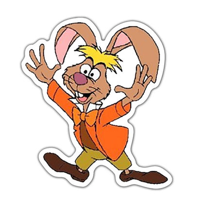 Alice In Wonderland Flat Back Planar Resin - March Hare