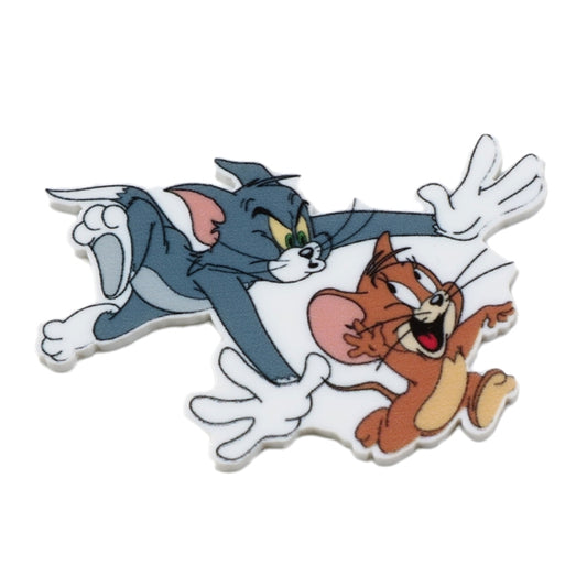 Tom and Jerry Flat Back Planar Resin