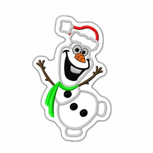 Disney Frozen Flat Back Planar Resin - Olaf Christmas
