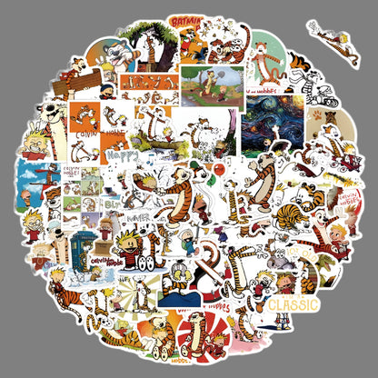 Calvin and Hobbes Stickers