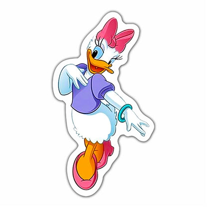 Disney Daisy Duck Flat Back Planar Resin