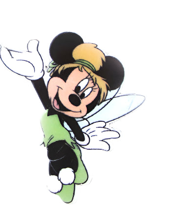 Disney Princess Minnie Flat Back Planar Resin - Tinker Bell