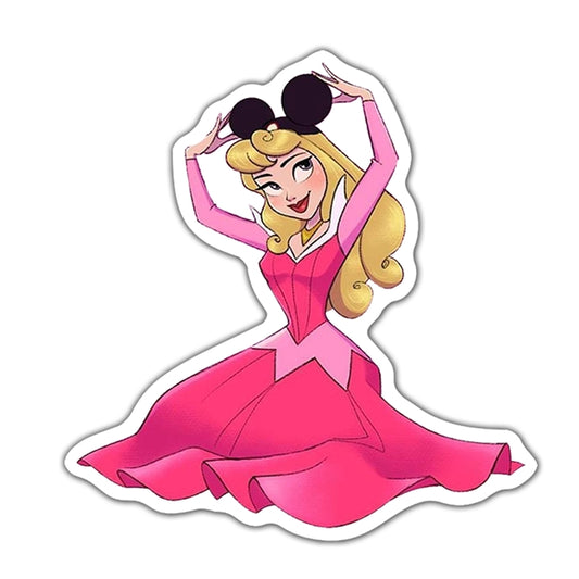 Disney Park Princess Flat Back Planar Resin - Aurora