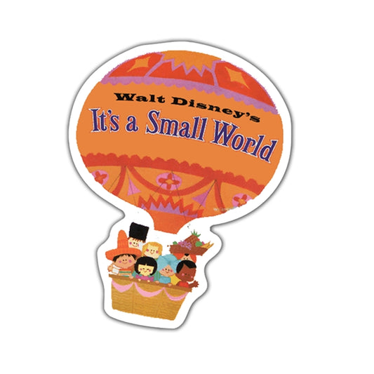 Disney Parks Flat Back Planar Resin - It's a Small World