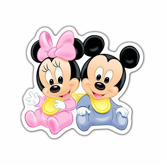 Disney Mickey and Minnie Mouse Flat Back Planar Resin Baby