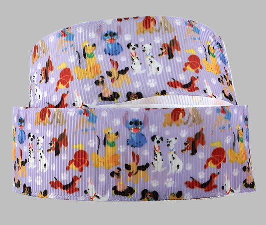 Disney Dogs Grosgrain Ribbon