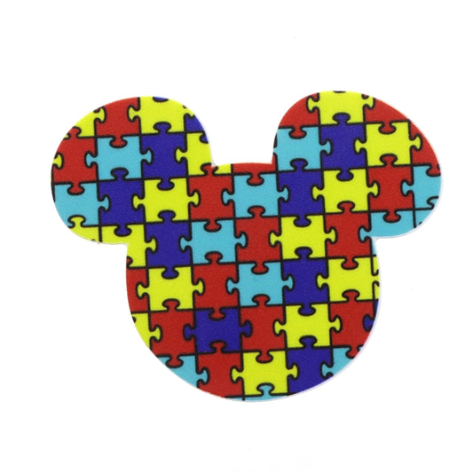 Disney Autism Awareness Flat Back Planar Resin