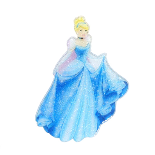 Disney Cinderella Flat Back Planar Resin - Glitter