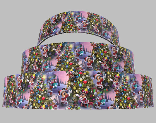 Disney Christmas Grosgrain Ribbon - Tree Decorating