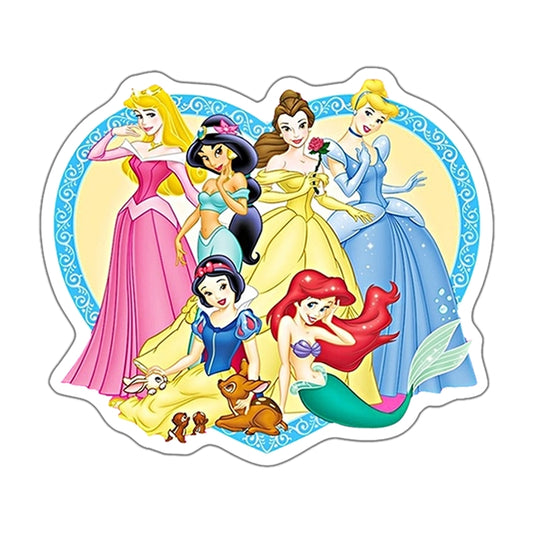 Disney Princess Flat Back Planar Resin