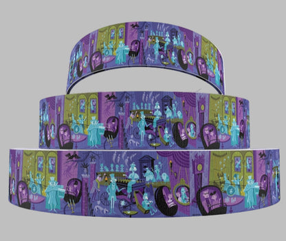Disney Haunted Mansion Grosgrain Ribbon