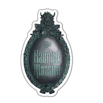 Disney Haunted Mansion Flat Back Planar Resin
