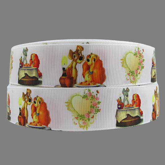 Disney Lady and the Tramp Grosgrain Ribbon