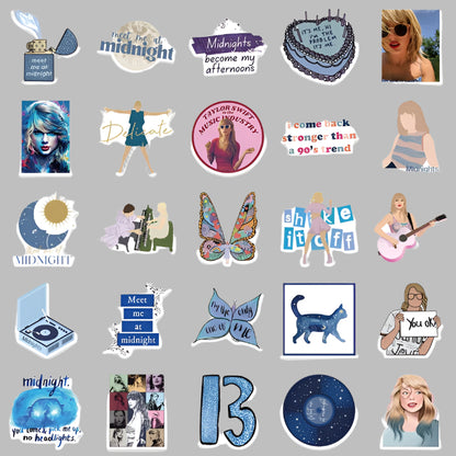 Taylor Swift Stickers - Midnights