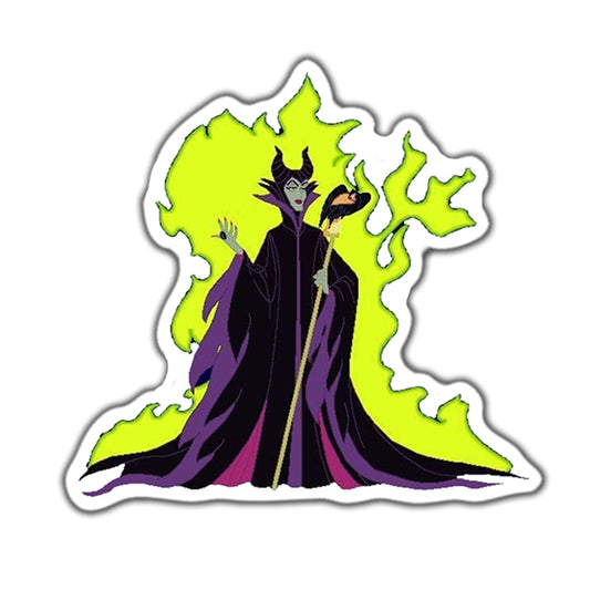 Disney Sleeping Beauty Flat Back Planar Resin - Maleficent