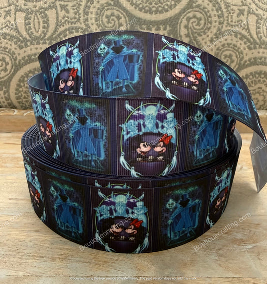 Disney Haunted Mansion Grosgrain Ribbon