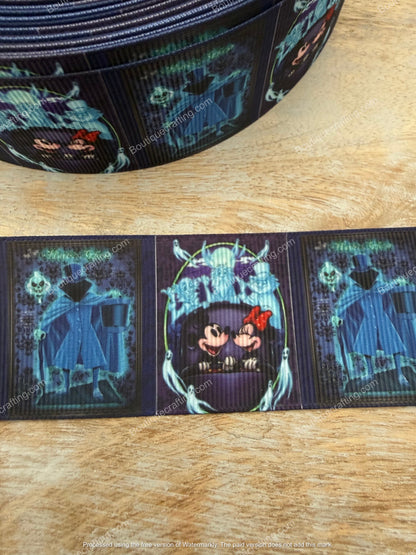 Disney Haunted Mansion Grosgrain Ribbon