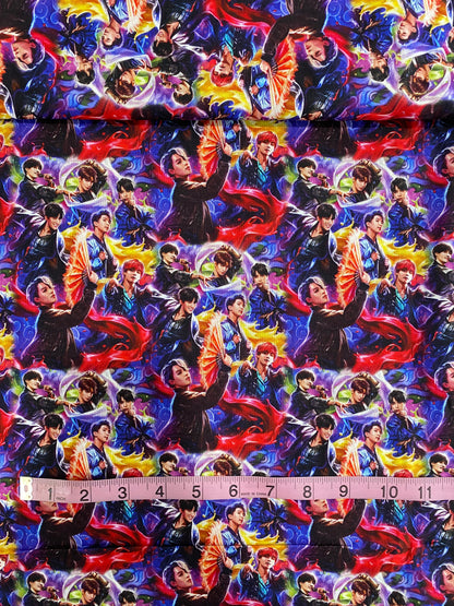 BTS Fabric - MMA Idol Performance Inspired