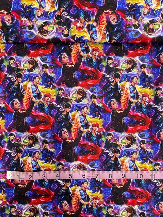 BTS Fabric - MMA Idol Performance Inspired