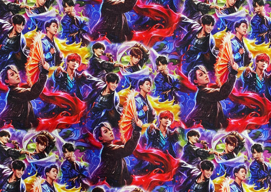 BTS Fabric - MMA Idol Performance Inspired