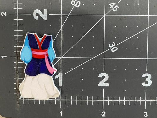 Disney Princess Flat Back Planar Resin - Mulan