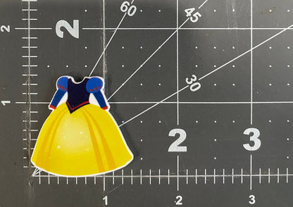 Disney Princess Flat Back Planar Resin - Princess Snow White
