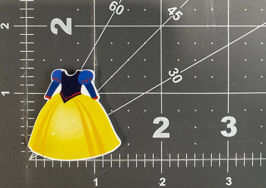 Disney Princess Flat Back Planar Resin - Princess Snow White