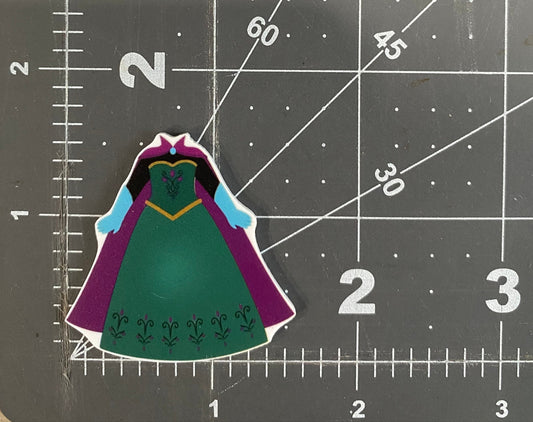 Disney Princess Flat Back Planar Resin - Queen Elsa