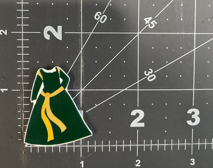 Disney Princess Flat Back Planar Resin - Princess Merida