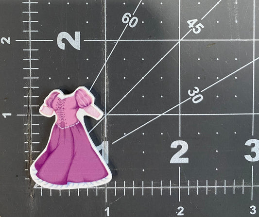 Disney Princess Flat Back Planar Resin - Princess Rapunzel