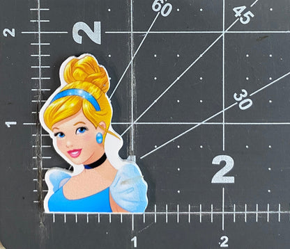 Disney Cinderella Flat Back Planar Resin