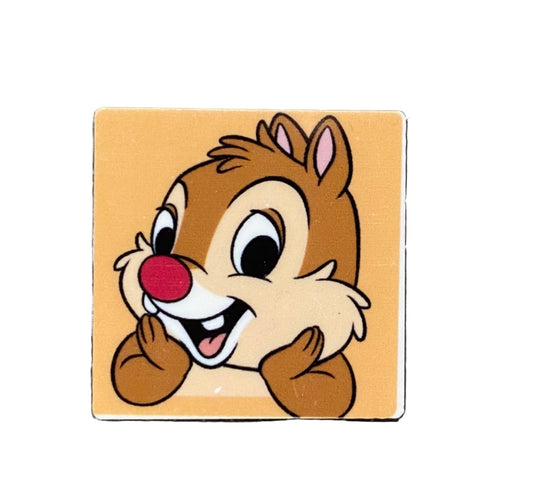Disney Chip and Dale Flat Back Planar Resin - Dale