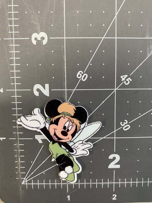 Disney Princess Minnie Flat Back Planar Resin - Tinker Bell