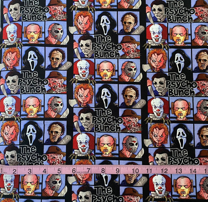 Horror Fabric - The Psycho Bunch