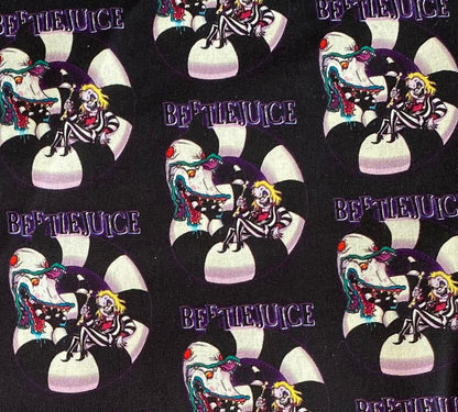 Beetlejuice Fabric