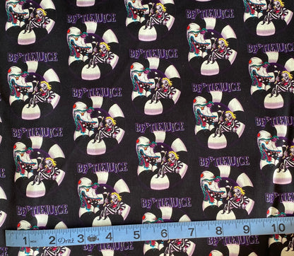 Beetlejuice Fabric