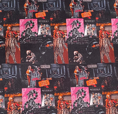 Beetlejuice Fabric