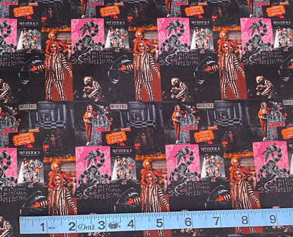 Beetlejuice Fabric