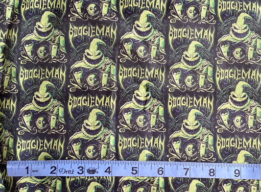 Nightmare Before Christmas Fabric - Oogie Boogie