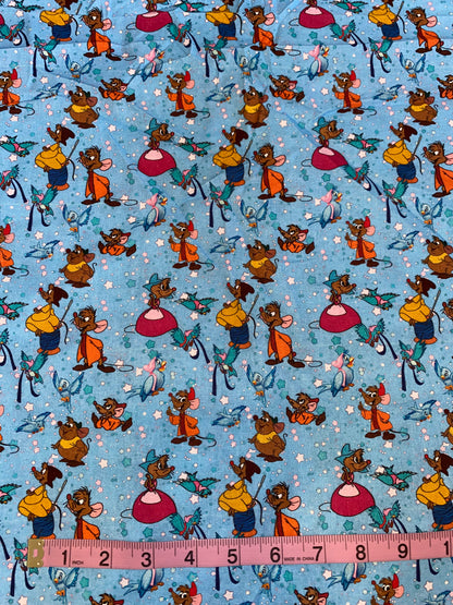 Disney Cinderella Mice Fabric